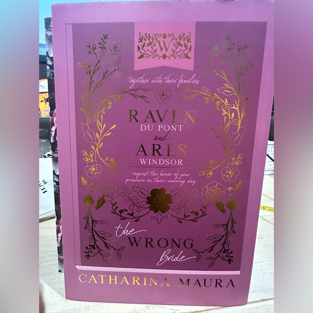 The Wrong Bride by Catharina Maura - Baddies box special edition